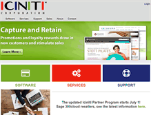 Tablet Screenshot of iciniti.com